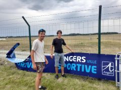 J-4. Angers, ville sportive...et de vent.