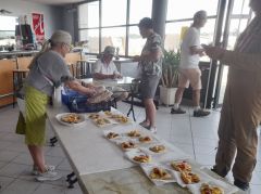 Les bénévoles de l'ASVV mettent les petits plats dans les grands.